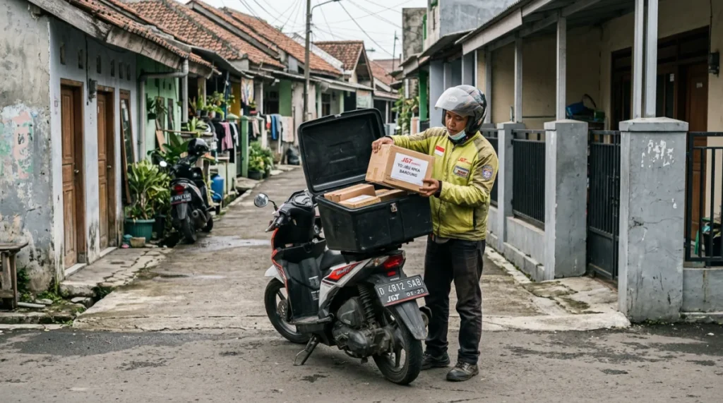 berapa lama pengiriman paket