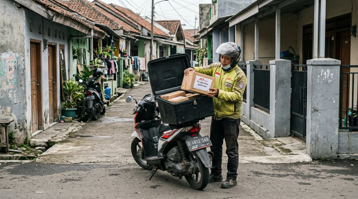 berapa lama pengiriman paket